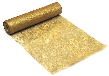 Metallic-Vlies 25cm per Meter gold